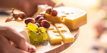cheese platter, food, snack, grapes, cheese, cheese plate, cheese board, fruit, gouda, swiss cheese, dairy product, semi-hard cheese, soft cheese, healthy, tasty, delicious, closeup, cheese, cheese, cheese, cheese, cheese