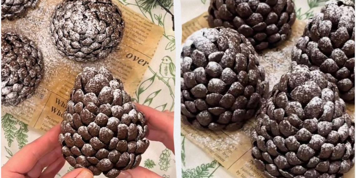 Елементарний десерт без випічки на Новий рік: ніжне тістечко “Шишки”