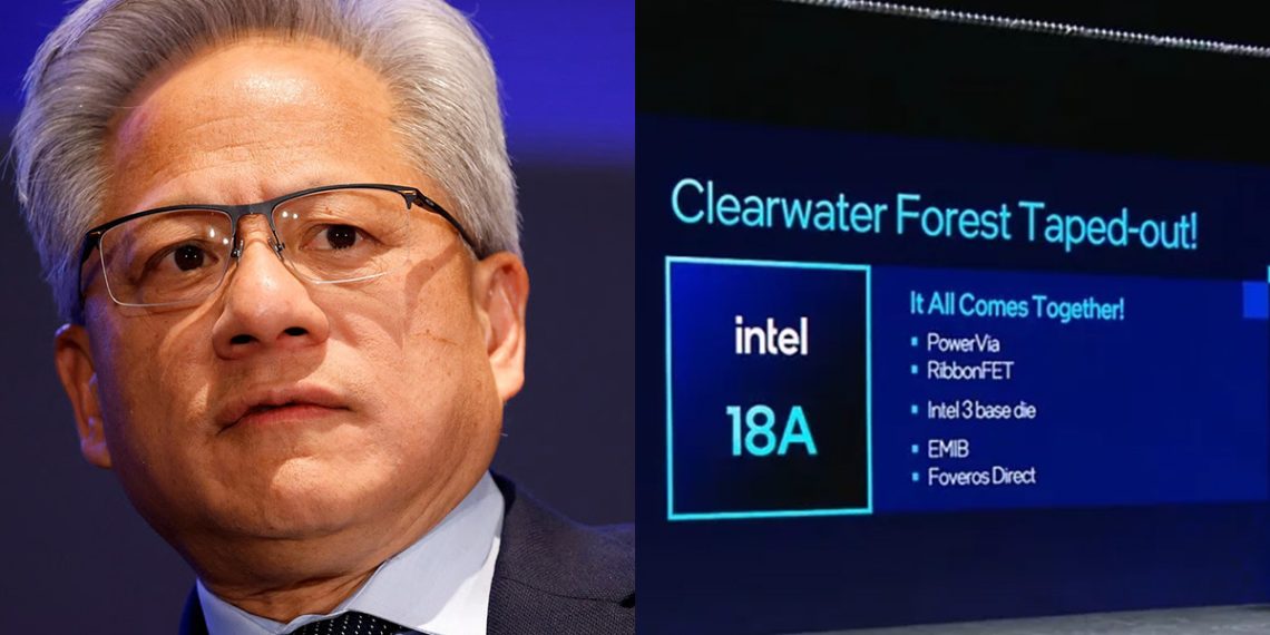 NVIDIA спробувала техпроцес Intel 18A і їй не сподобалося