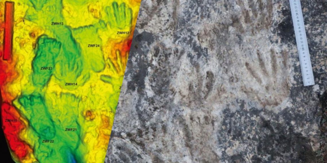 Вчені знайшли відбитки рук у ізольованому місці, і ніхто не знає, хто їх залишив